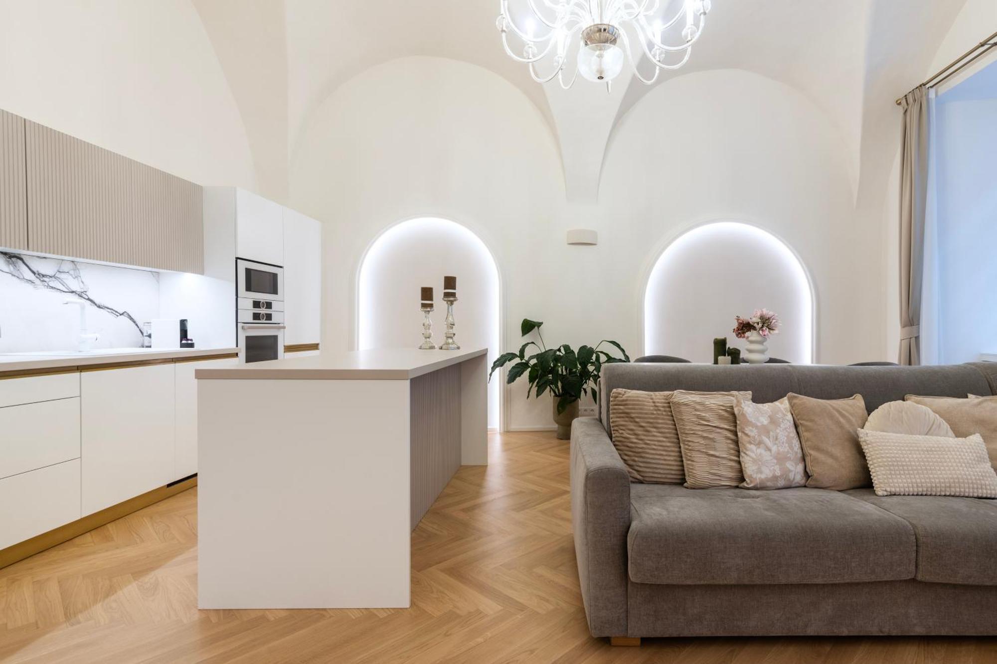 Апартаменты Arch Iv. Прага Экстерьер фото